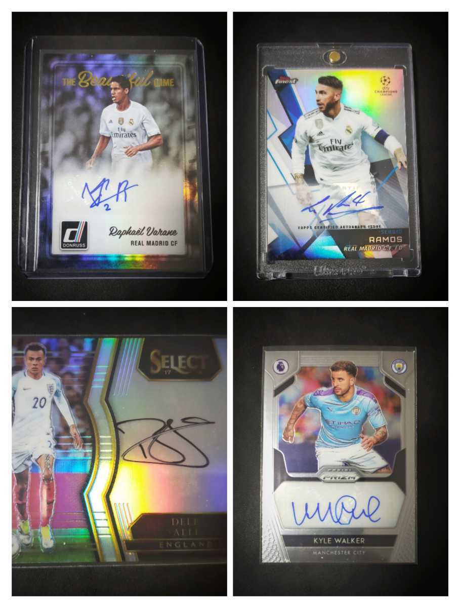 Panini Obsidian フランス代表 ヴァラン 直筆サインカード Panini