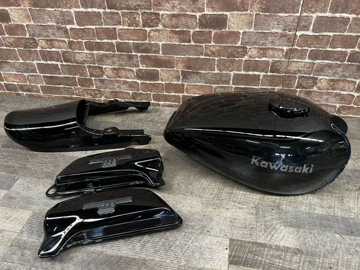 Z1 Z2 タンク外装 MRS キャンディーブラック ゴースト