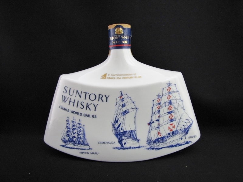 未開栓】 古酒 SUNTORY OSAKA WORLD SAIL '83 世界帆船ボトル OSAKA