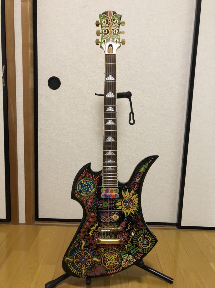 HIDEモデル FERNANDES MG-100X アメーバペイズリーペイント HIDEモデル