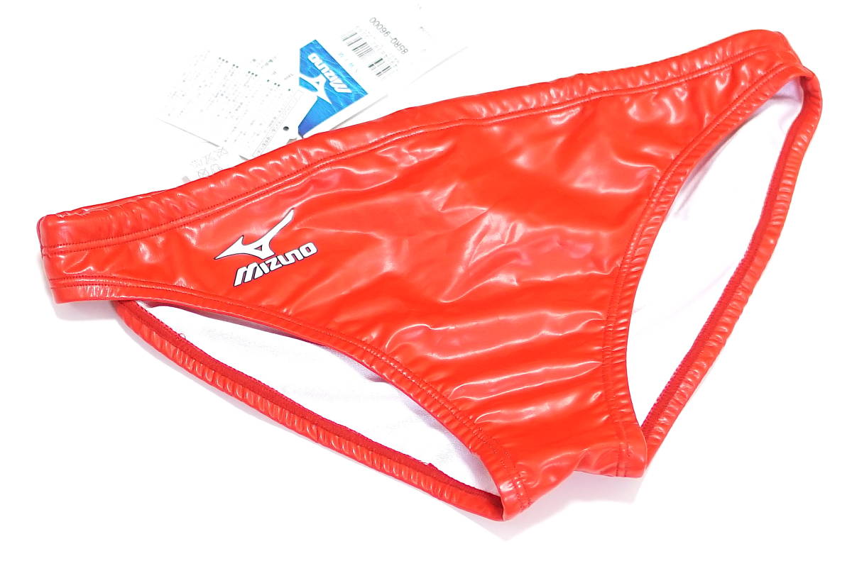 mizuno】ミズノ ウォーターポロ/ポロパン 赤/サイズL 水球水着 競パン