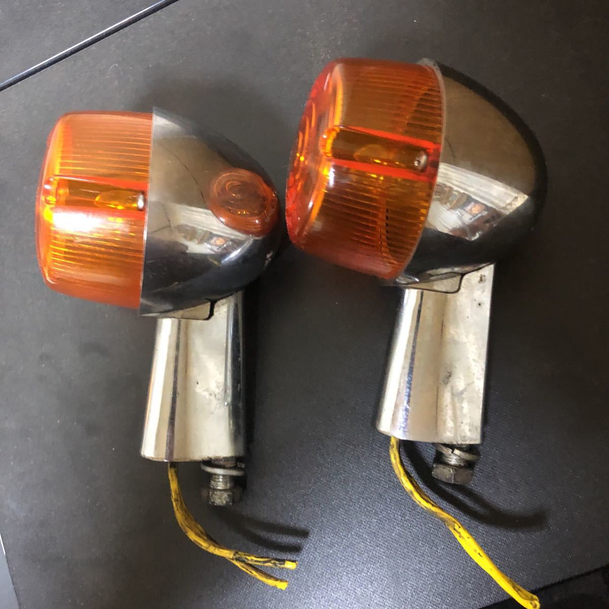 希少当時物ハーレーショベル純正ヤンキーウインカー