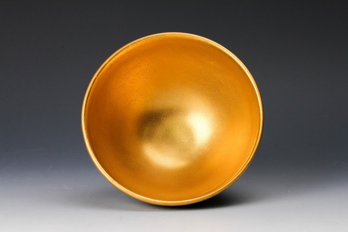 MOA美術館 黄金天目茶碗 茶道具/抹茶碗/陶芸/共箱/栞