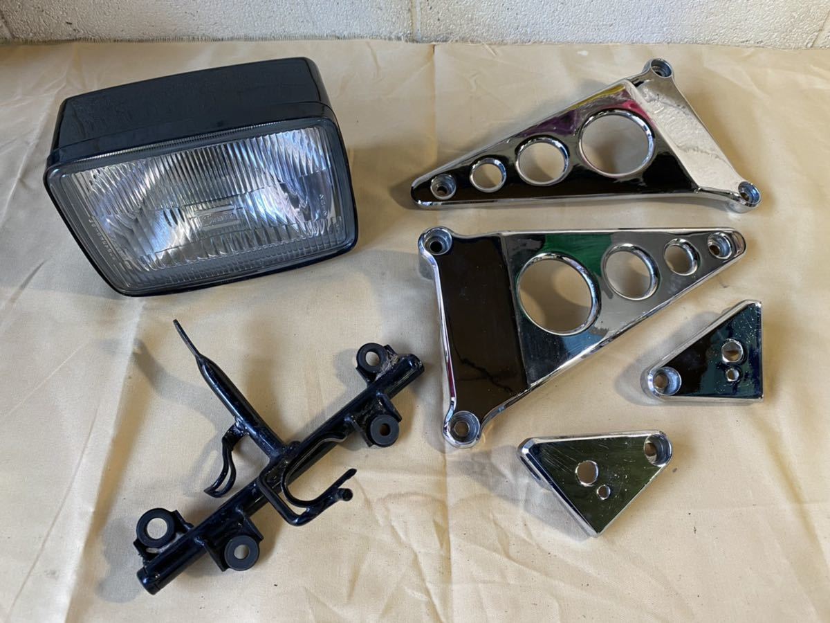 F CBR400F 純正ヘッドライトステー cbr400f純正ヘッドライトライト