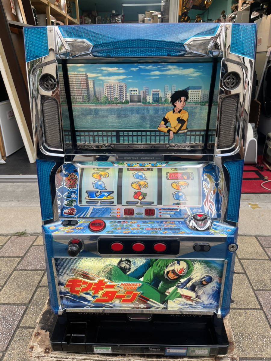 パチスロ実機 モンキーターン(初代) 不要機付き Yahoo!オークション