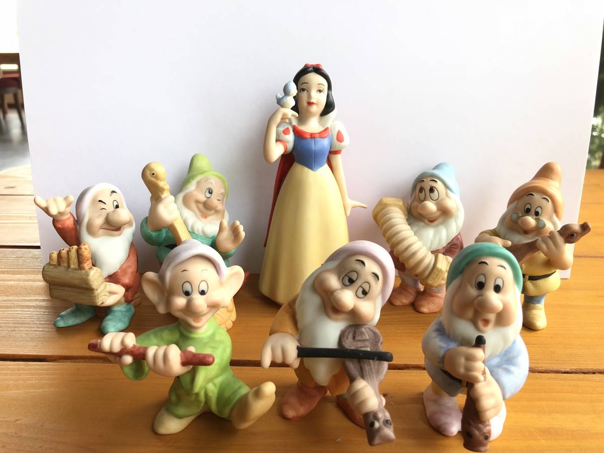 希少】加藤工芸 ディズニー 白雪姫と7人の小人
