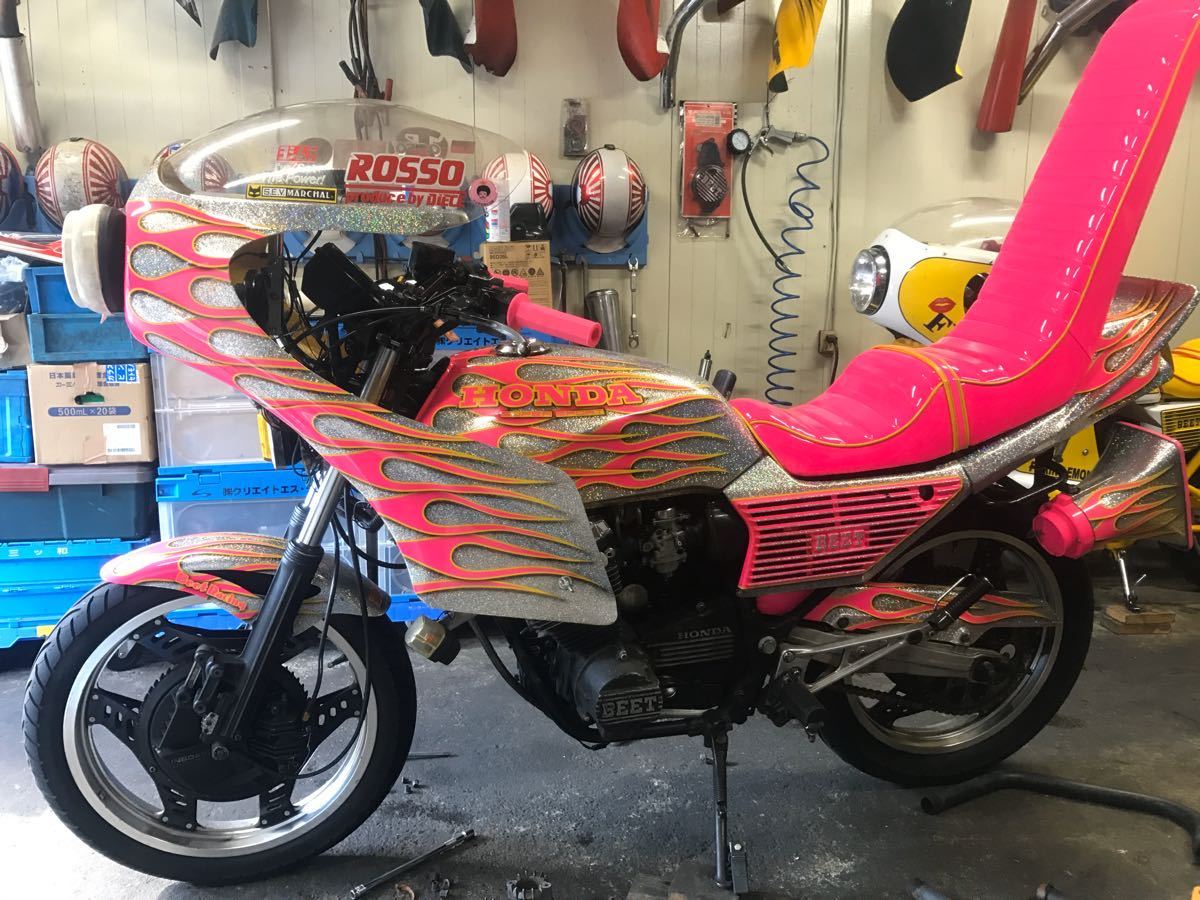 cbx 外装 cbx400f スーフォア CB400SF CBX仕様 - バイク