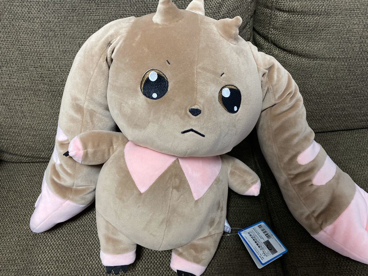 もちふわクッション ぬいぐるみ ロップモン デジモン 3点 デジモン