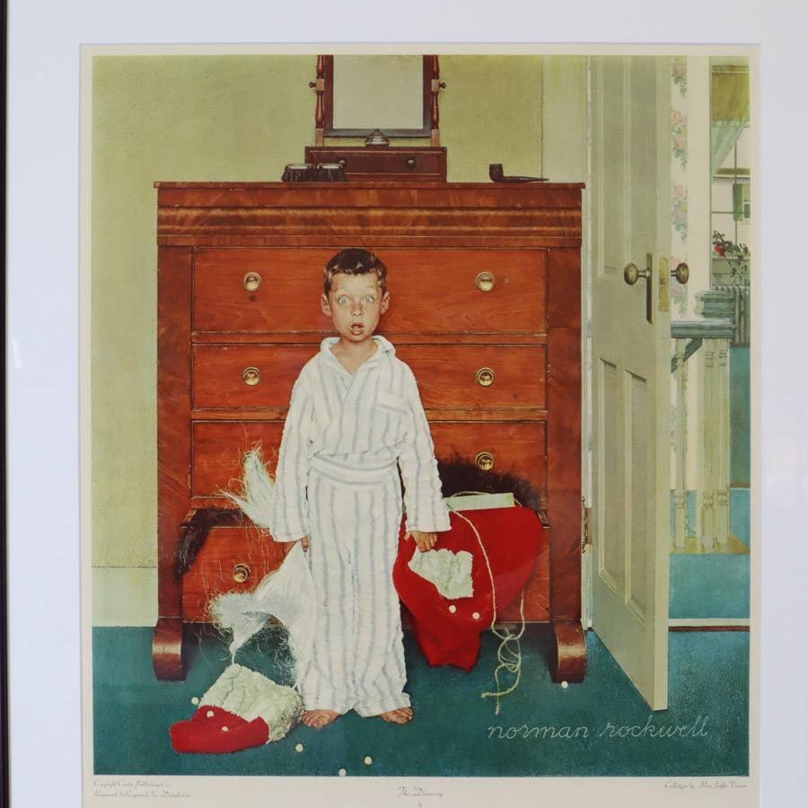 値下げ ノーマンロックウェル ジークレー Home for Christmas ノーマン