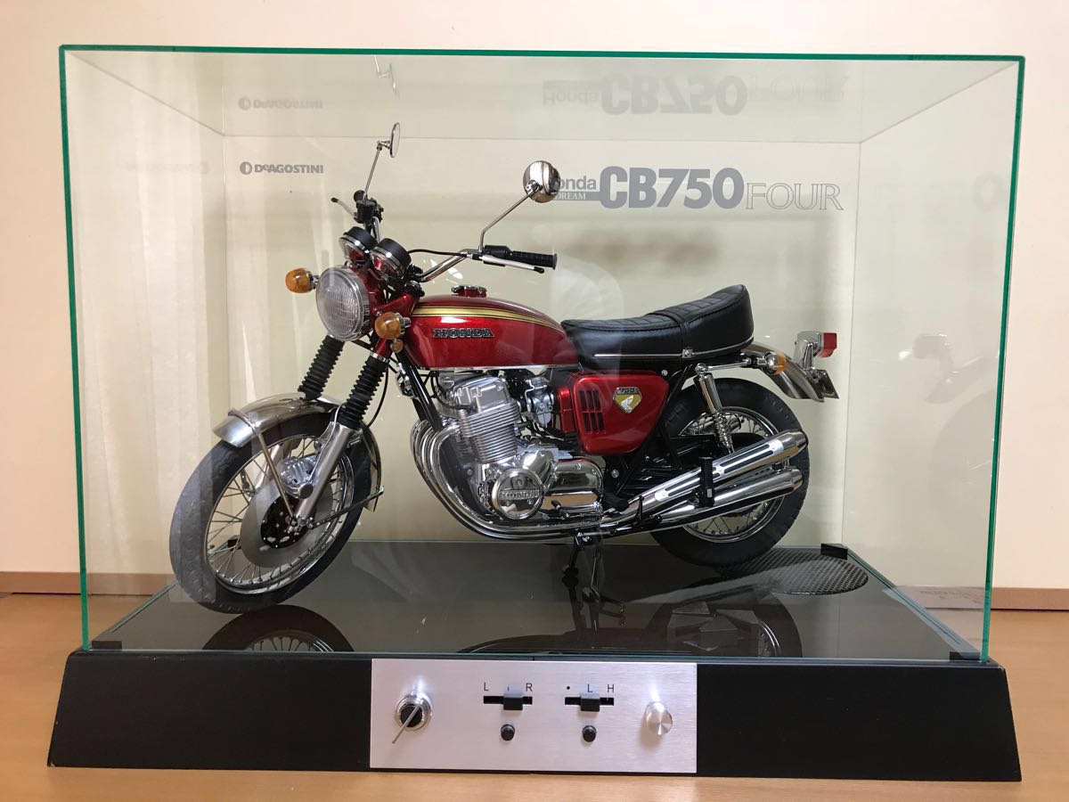 1円スタート】デアゴスティーニ 1/4 ホンダ CB750 FOUR キャンディ