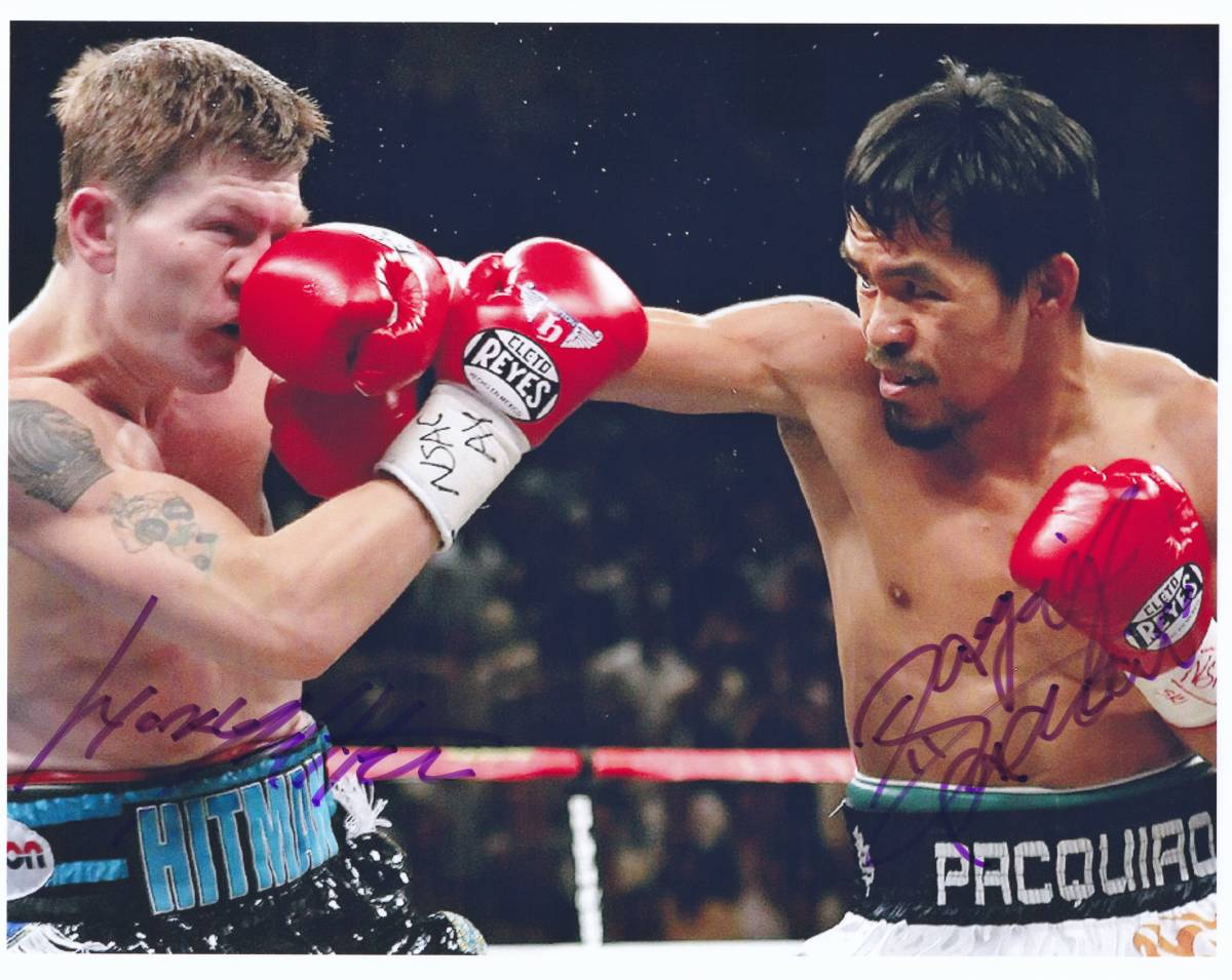 マニー・パッキャオ サイン入りファイトショーツ 【公式通販】