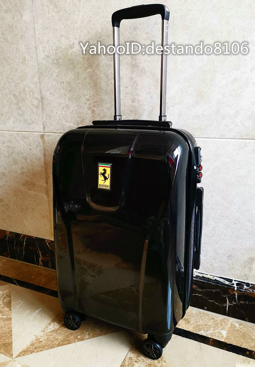希少品】Ferrari フェラーリ スーツケース キャリーケース ブラック