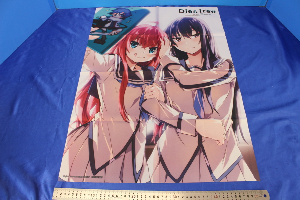 B2布製ポスター ルサルカ＆螢 Dies irae アニメイト全巻購入特典