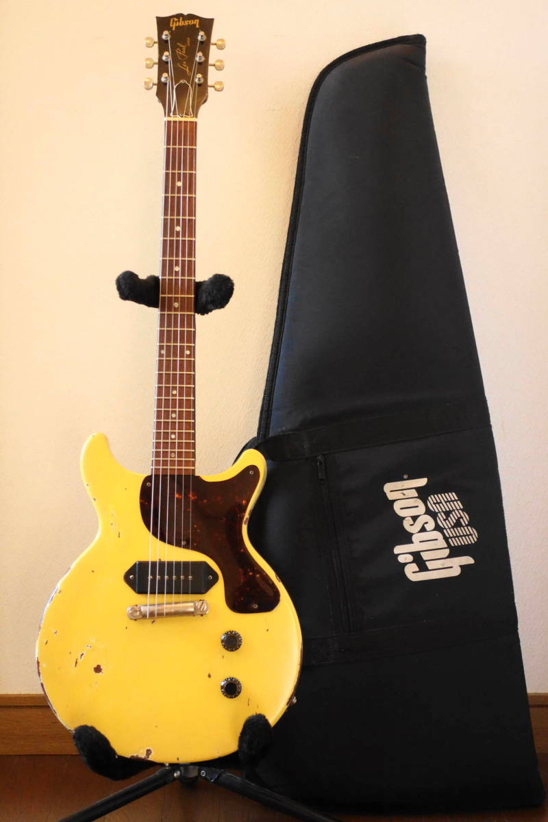 レスポールジュニア イエロー ソリッドボディ エレキギター レスポール