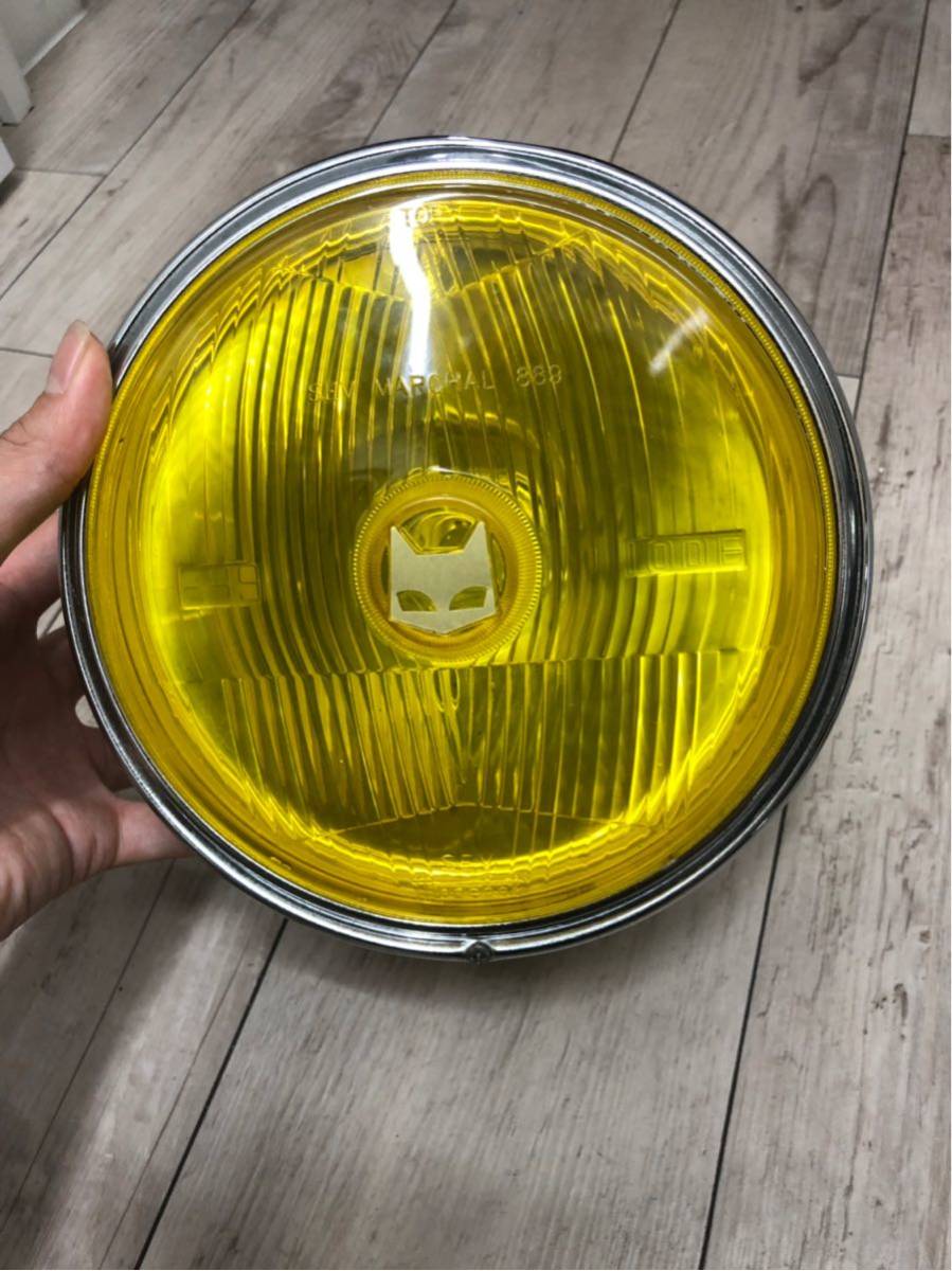 マーシャルヘッドライトイエローCBX CBR