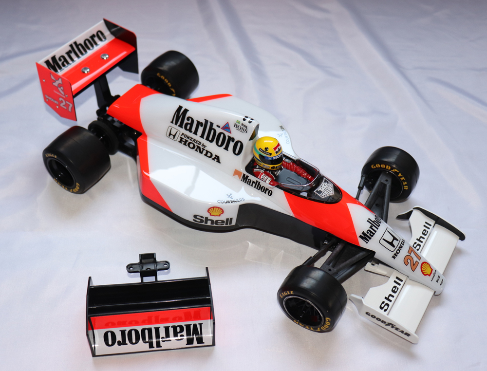 タミヤ ラジコン F1 Fー102 マクラーレン MP4／6 ホンダ セナ仕様