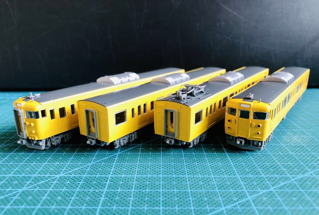 ミサキ】TOMIX 115系近郊電車(JR西日本40N更新車・黄色)基本 TOMIX】N