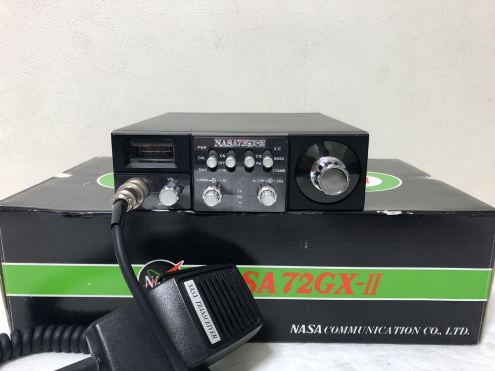 ☆NASA72GX-Ⅱ 28MHz ◇ NASA 72GX-Ⅱ 28mhz改造用 中古品 ◇ 当時物