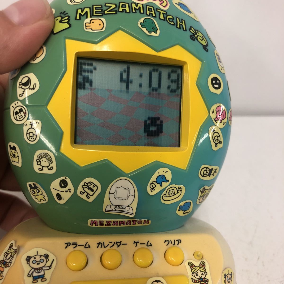 めざまっち 白 たまごっちの目覚まし時計 中古】たまごっち 目覚まし時計