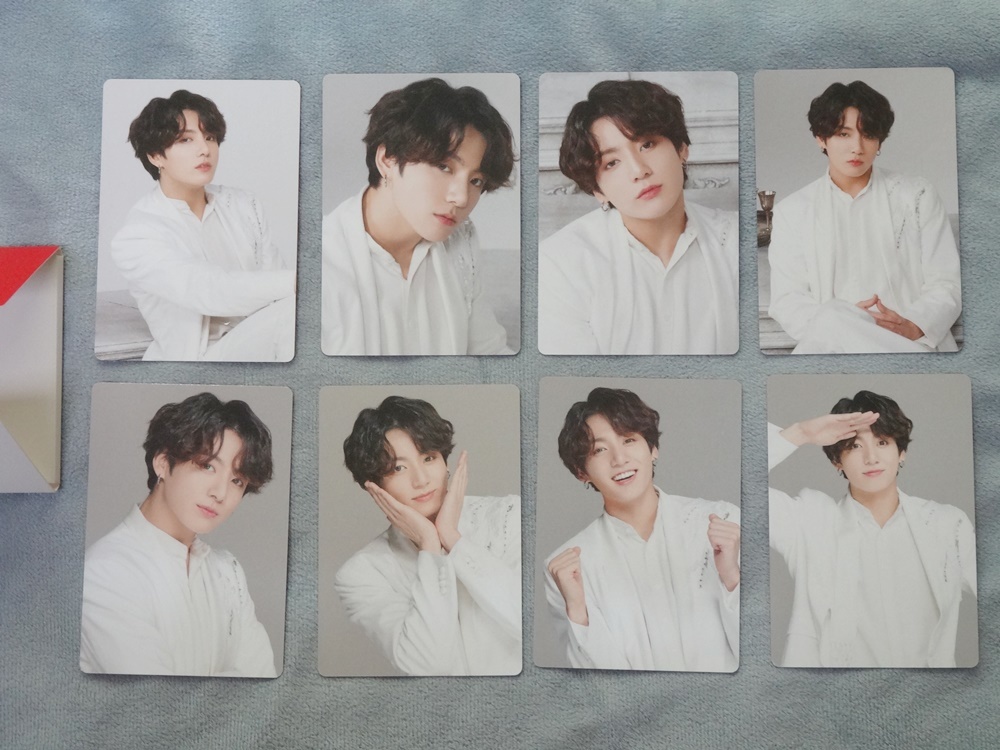 ジョングクミニフォトwings ver.1 コンプリートトレカ BTS WINGS