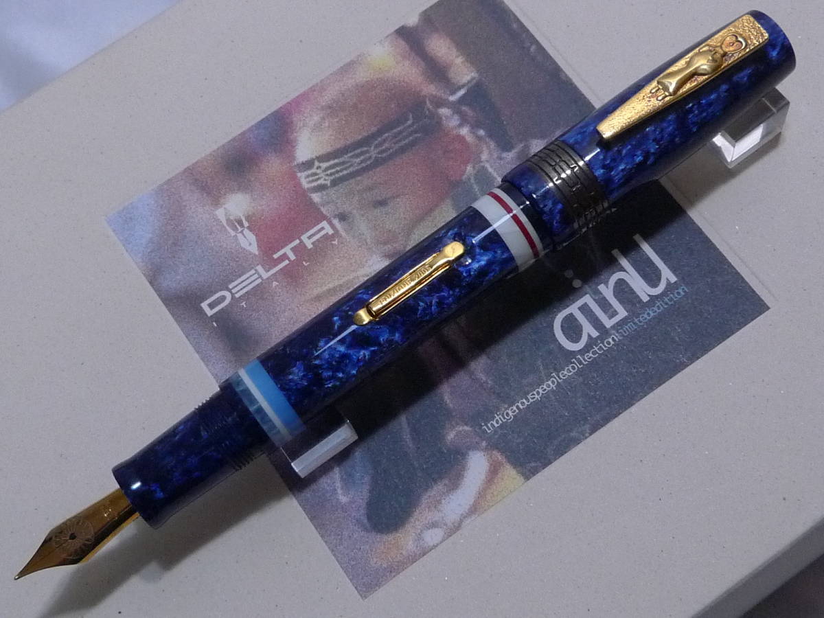 デルタ 少数民族 アイヌ 1KS 万年筆 DELTA AINU