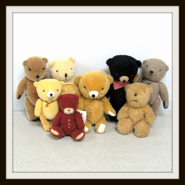 アーティスト テディベア ベア くま 作家 ぬいぐるみ モヘア 木毛 大人