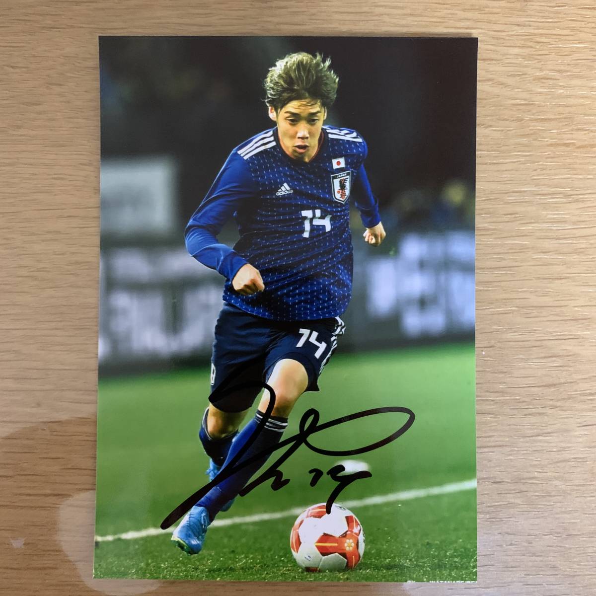 伊東純也選手 サイン入りユニフォーム サッカー日本代表