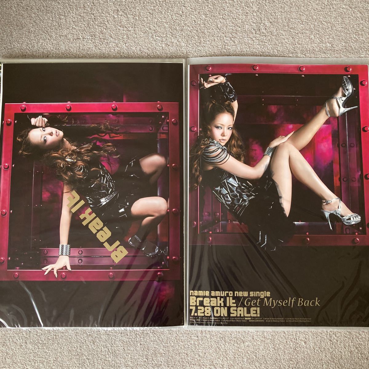 安室奈美恵 等身大ポスター コカコーラゼロ コカ・コーラ - 安室奈美恵