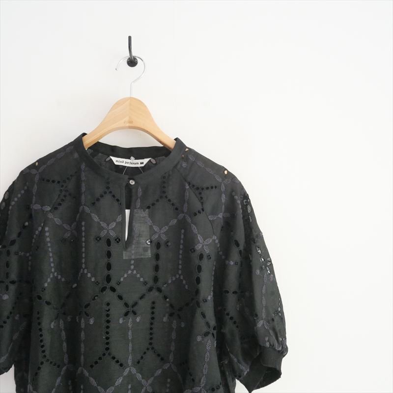 未使用ミナペルホネンsound drop ラグランスリーブブラウス