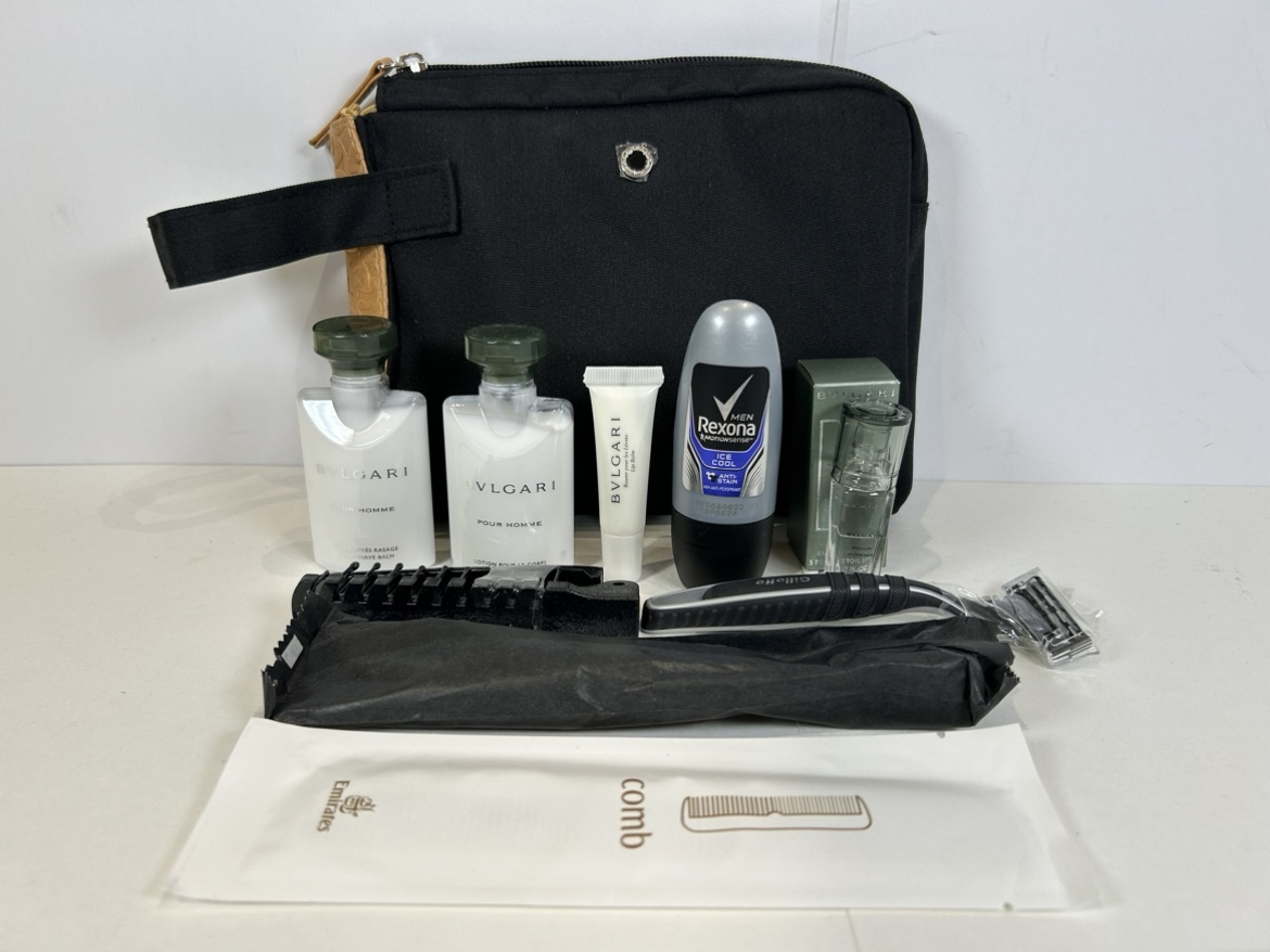 BVLGARI コレクション 未開封 エミレーツ航空ファーストクラスメンズ