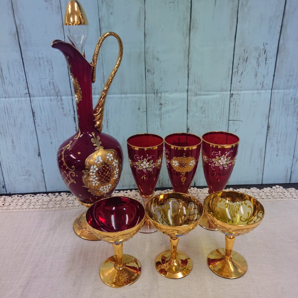 ラグーナ ムラノ グラス ガラス製ワイングラスセット ラグーナ ムラノ