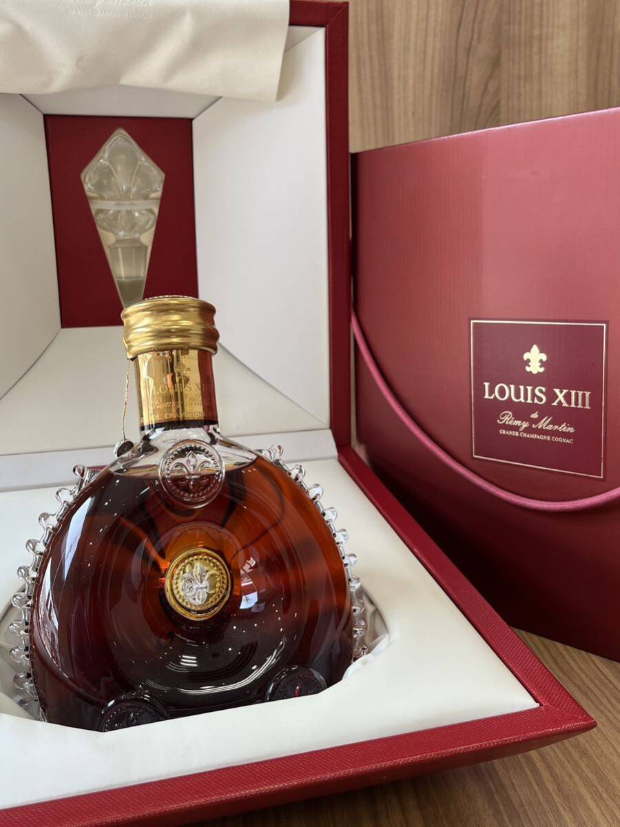 レミーマルタン、LOUIS XIII（ルイ13世）クリスタルボトル金キャップ