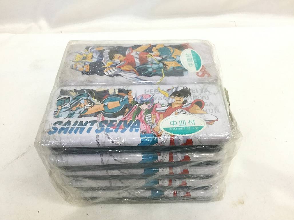 昭和レトロ 缶 ペンケース まとめ売り キャラクター 聖闘士星矢 2026年