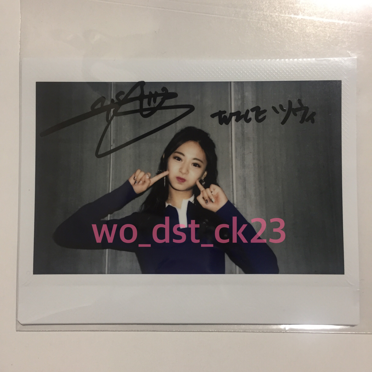 TWICE 直筆サイン入りチェキ ツウィ TWICE5 直筆サイン入りチェキ