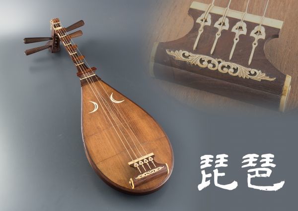 琵琶薩摩琵琶？筑前琵琶？アンティーク楽器和楽器