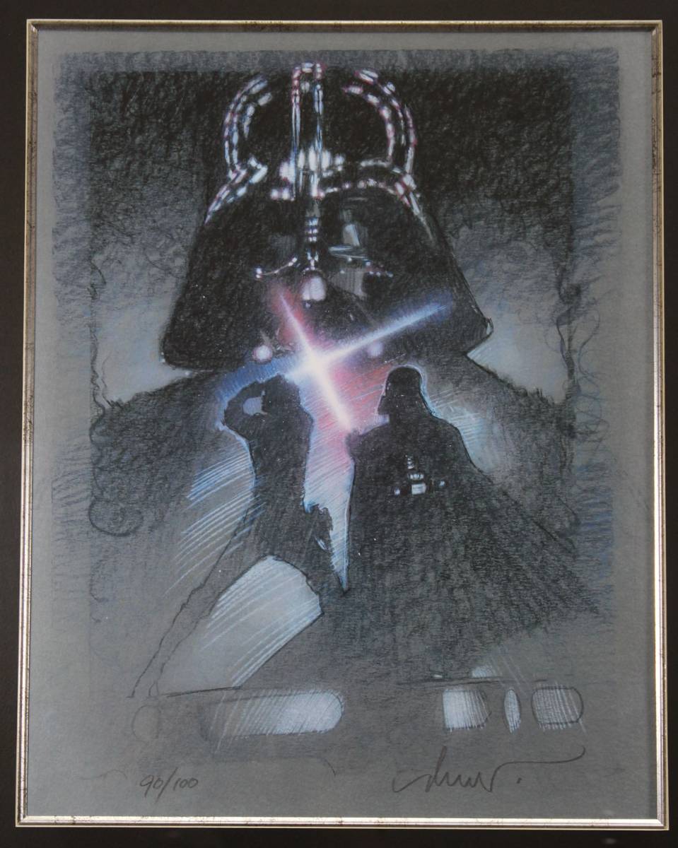 ドゥルー・ストゥルーザン】直筆サイン入版画『スター・ウォーズ