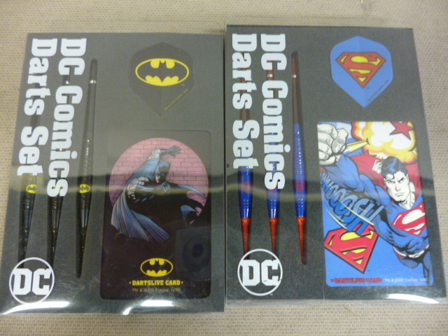 DC Comics バットマン ダーツセット 限定ライブカード DC Comics