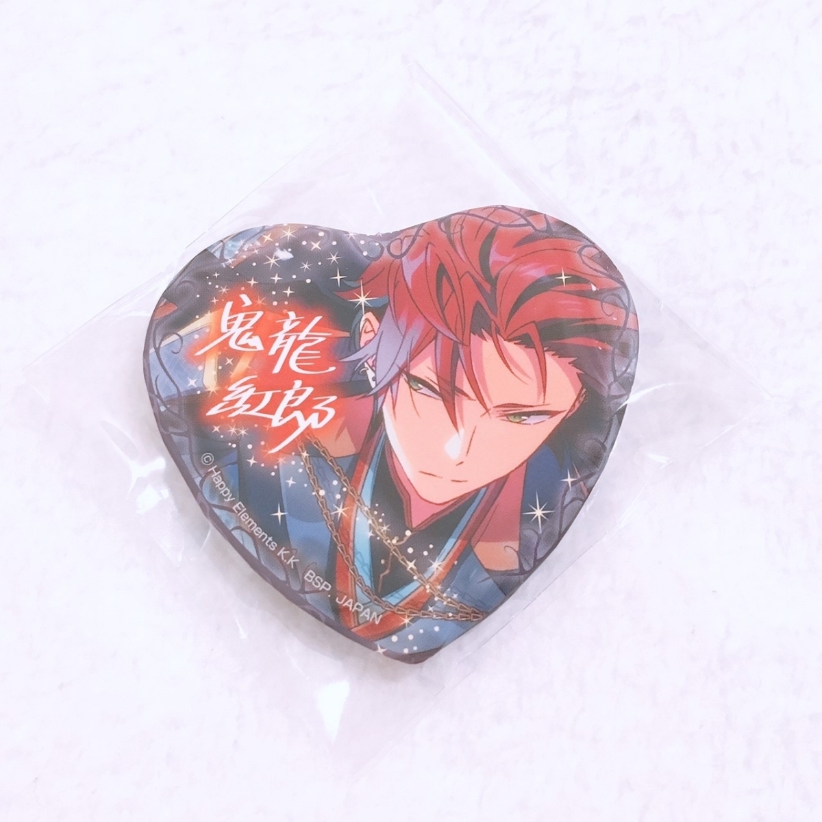 鬼龍紅郎 星光 缶バッジ 中国53個 鬼龍紅郎 星光 缶バッジ 中国 69個