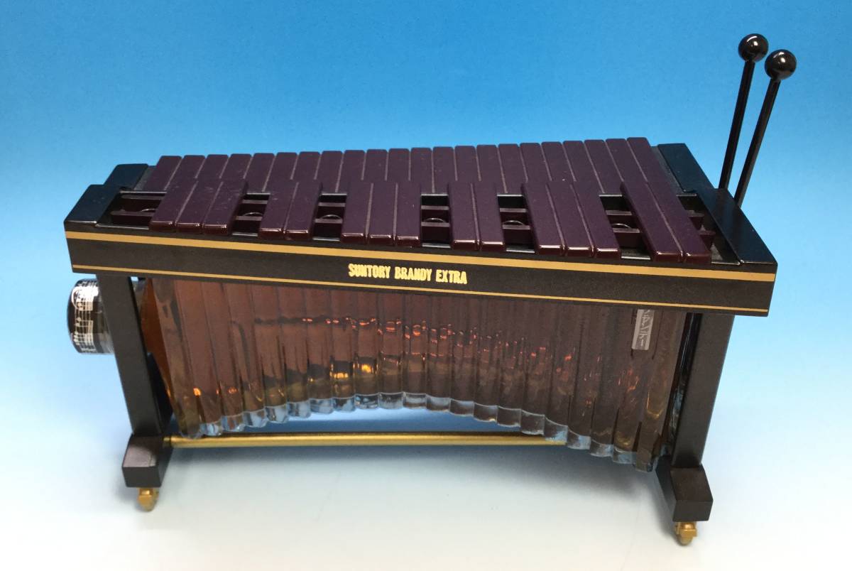 サントリーウイスキー ブランデー エクストラ 楽器ボトル マリンバ
