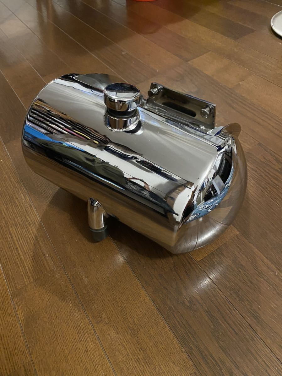 ハーレー バレル オイルタンク ブラック チョッパー ナックル パン