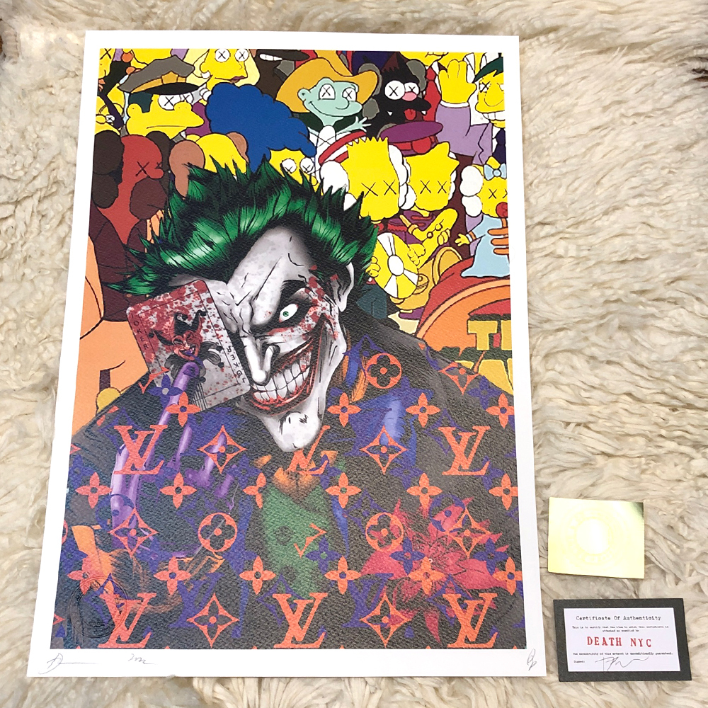 DEATH NYC 世界限定100枚 アートポスター 奈良美智 NARA YOSHITOMO