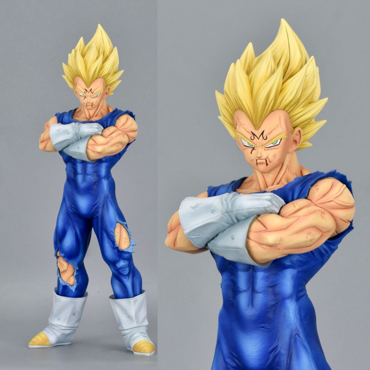 ドラゴンボール グランディスタ 魔人ベジータ フィギュア リペイント 2