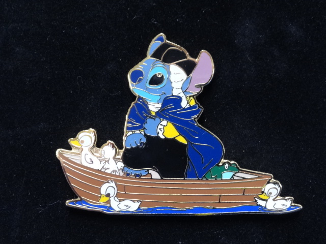 ディズニーモールスティッチピンバッジLE300