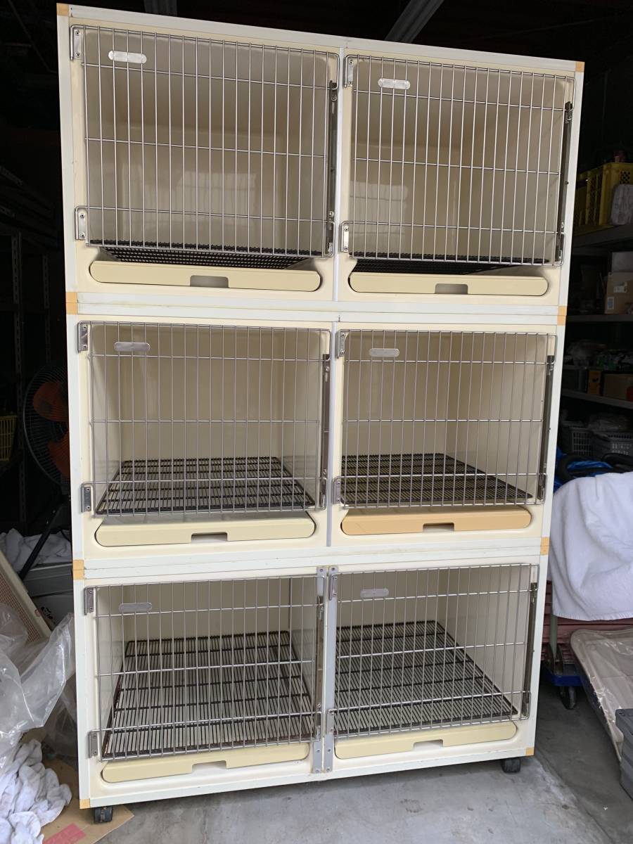 業務用・店舗用犬舎】【完成品】 アルミ素材 ゲージ 犬舎【ペット