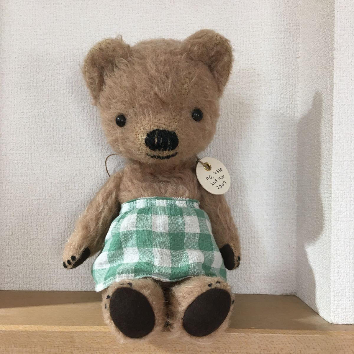 ヒッピーココ様 テディベア Hippie Coco アーティストベア 2001年