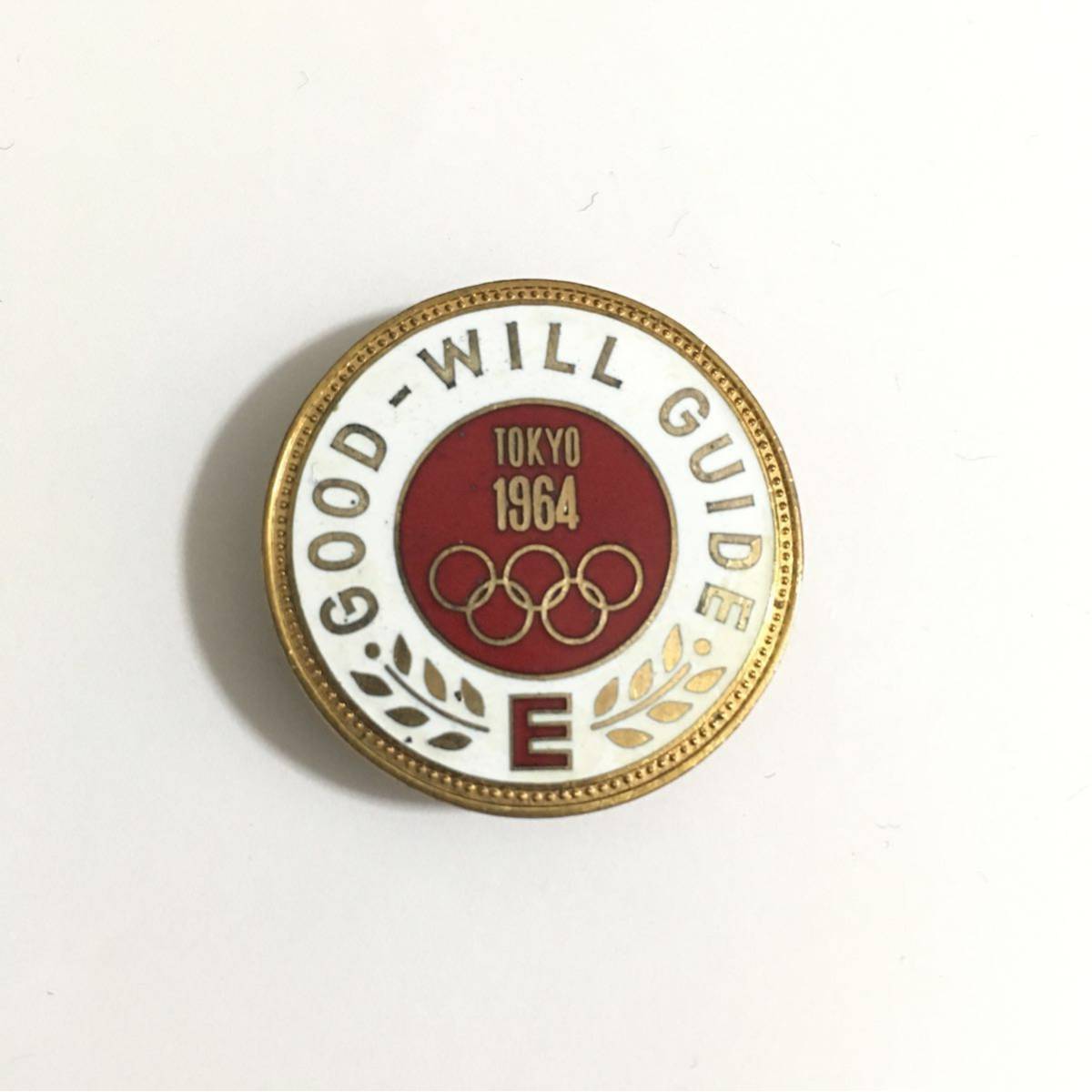 1964年東京オリンピック good-will guideバッジ 1964年 東京