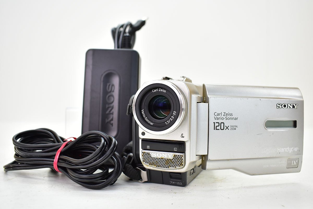 miniDVのダビングに！ SONY ビデオカメラ DCR-TRV9 01 1円～Sony【 DCR