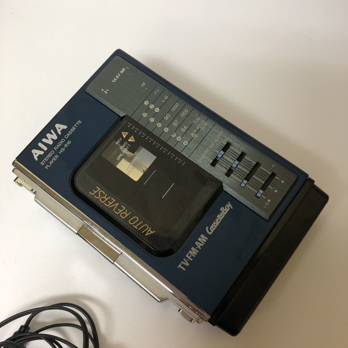 AIWA AIWA アイワ ポータブルカセットレコーダー HS-JX10 カセット