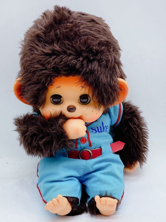 Y0573 モンチッチ 大助くん スリープアイ TOHO製 まごころの人形 昭和