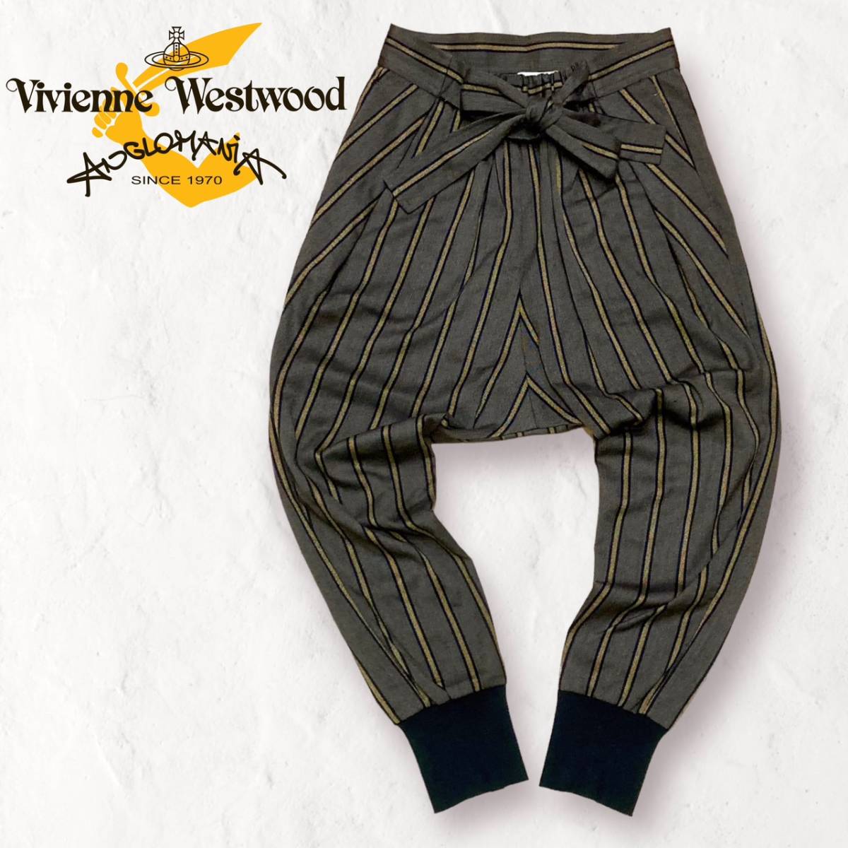 ヴィヴィアン ストライプ サルエルパンツ コレクション Vivienne